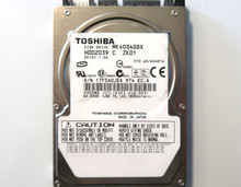 Toshiba MK4034GSX (HDD2D39 C ZK01) 010 A0/AH401A 40gb Sata 2.5" HDD Japan