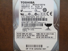 Toshiba MK6461GSYN HDD2F21 F VL01 S 010 A0/MH000C 640gb Sata Z0GEF02FS