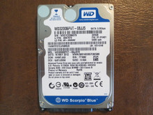 Western Digital WD3200BPVT-08JJ5T0 DCM:HHMTJAB FW:01.01A01 320gb Sata