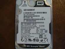 WESTERN DIGITAL WD1600BEKT-66F3T2 DCM:HHNTJHBB SATA 160GB