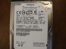 HITACHI HTS541010G9SA00 MLC:DA1265 PN:0A27310 100GB SATA