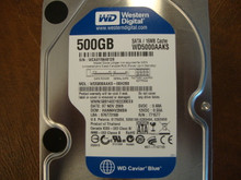 WESTERN DIGITAL WD5000AAKS-00H2B0 DCM:HANNHV2MBN SATA 500GB