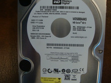 WESTERN DIGITAL WD5000AAKS-07YGA0 DCM:DHNCNT2MHB SATA 500GB