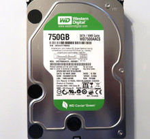 WD WD7500AACS-00D6B1 HANNNT2CFN (WCAU) Thailand 750gb 3.5" Sata HDD MAR.2009