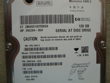 SEAGATE ST9120821AS 9W3184-023 FW:3.05 WU 120GB SATA 5PL1507J