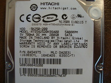 HITACHI HTS542520K9SA00 PN:0A54975 MLC:DA2031 200GB SATA 080605BB6D00WHC7NEAF