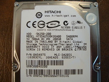 HITACHI HTS542520K9SA00 PN:0A54975 MLC:DA2031 200GB SATA 080527BB6D00WHC691VG