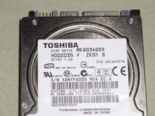 TOSHIBA MK6034GSX, HDD2D35 V ZK01 S, 60GB, SATA 250631818284