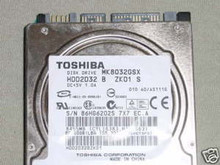 TOSHIBA MK8032GSX, HDD2D32 B ZK01 S, 80GB, SATA 360229415756