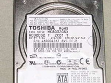 TOSHIBA MK8032GSX, HDD2D32 T ZK01 T, 80GB, SATA 360272773242