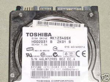 TOSHIBA MK1234GSX, HDD2D31 B ZK01 S, 120GB, SATA 360228591575