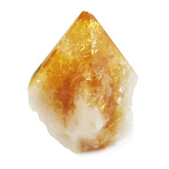 Citrine Points with cut base