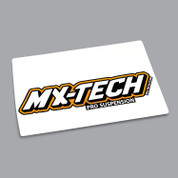 Orange Fork Stickers (pair)