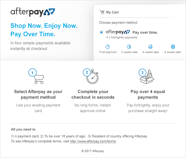 Afterpay Instruction Afterpay Instruction