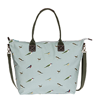 Sophie Allport Garden Birds Oilcloth Oundle Bag | James Anthony Collection