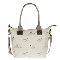 Sophie Allport Hare Oilcloth Mini Oundle Bag | James Anthony Collection
