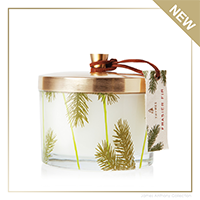 Thymes Frasier Fir Poured Candle Pine Needle 3-Wick | James Anthony Collection