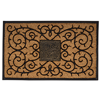 Whitehall Personalized Monogram Coir Door Mat - UPC: 719455411568 | James Anthony Collection