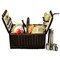 Picnic at Ascot Surrey Willow Picnic Basket with Service for 2 with Coffee Set - Hampton