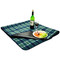 Picnic At Ascot Outdoor Picnic Blanket with Water Resistant Backing - Green Plaid | James Anthony Collection