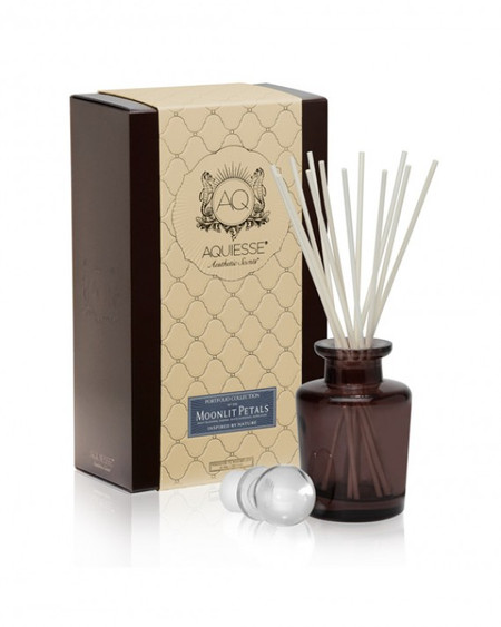 Aquiesse Moonlit Petals Apothecary Reed Diffuser Gift Set | James Anthony Collection