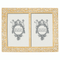 Gold Windsor Double 4" x 6" Frame | James Anthony Collection