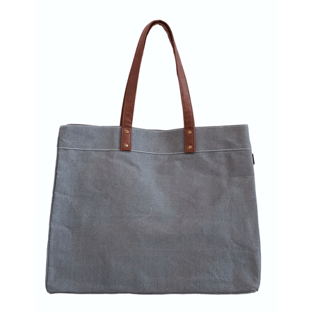 Makia Waxed Ash Canvas Carryall Tote | James Anthony Collection