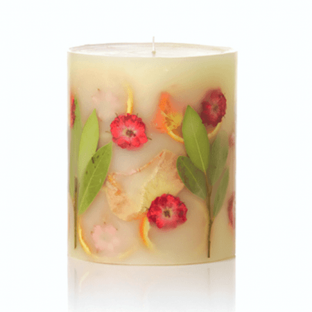 Rosy Rings Round Botanical Candle – Peony & Pomelo | James Anthony Collection