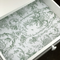 Scentennial Vintage Toile Dark Green Scented Drawer Liners - vt02 | James Anthony Collection