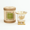 SEDA France Elegant Gardenia Classic Toile Petite Ceramic Candle (sf-00130gar) | James Anthony Collection
