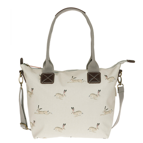 Sophie Allport Hare Oilcloth Mini Oundle Bag | James Anthony Collection