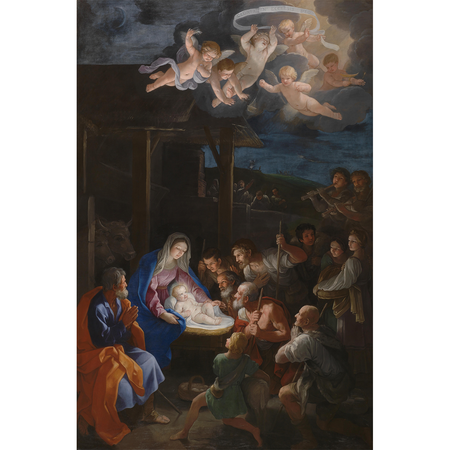 The Adoration of the Shepherds Christmas Card | James Anthony Collection
