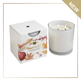 Hillhouse Naturals Harvest 2 Wick Glass Candle | James Anthony Collection