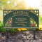 Whitehall Aristotle Quote Personalized Garden & Lawn Plaque - James Anthony Collection