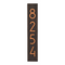 Whitehall Vertical Modern Address Plaque Oil Rubbed Bronze - James Anthony Collection