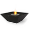 EcoSmart Nova 850 in Graphite with Stainless Steel Burner | James Anthony Collection