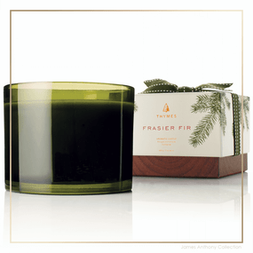 Thymes Frasier Fir 3-Wick Candle | James Anthony Collection
