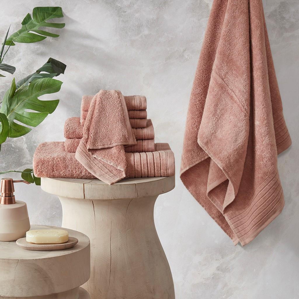 Madison Park Signature Turkish Cotton 6-piece Bath Towel Set - On