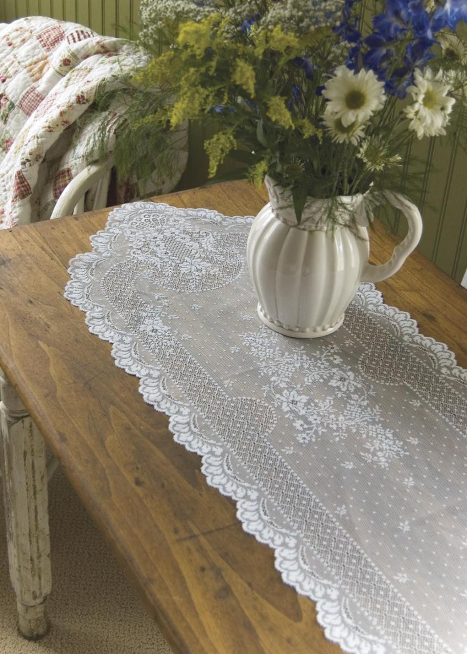 Floret Lace Curtain Collection -