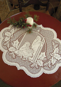 Silent Night Lace Tabletop Collection -