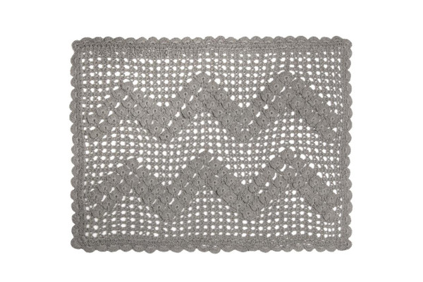 Blue Ribbon Crochet Placemat - 734573135448