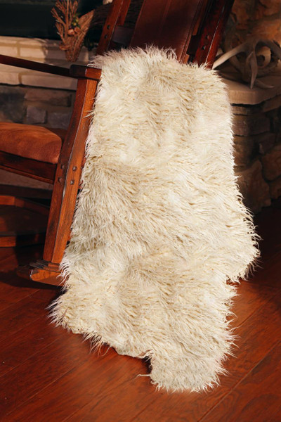 Sheepskin Fur Throw - 035731125432
