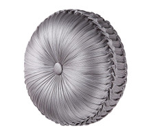 Luxembourg Silver Round Pillow - 846339039737