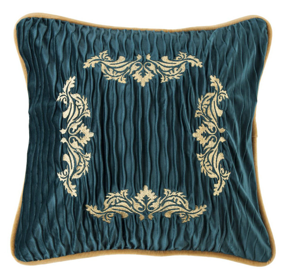 Velvet Embroidery Pillow -