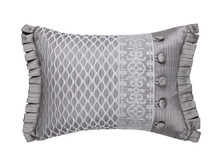Luxembourg Silver Boudoir Pillow - 846339039676