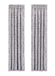 Luxembourg Silver Curtains - 846339032103