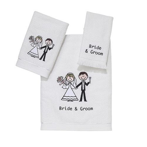 Bride & Groom Towel Collection -