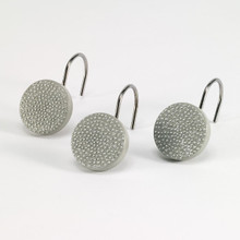 Dotted Circles Shower Curtain Hooks - 021864360420