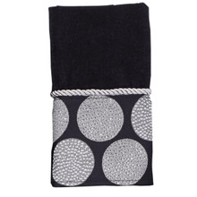 Dotted Circles Fingertip Towel - 021864348183