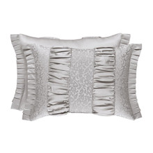 La Scala Silver Boudoir Pillow - 846339085581
